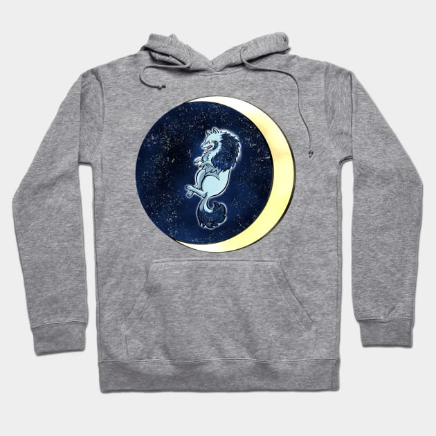 Star and Moon Pupper Hoodie by Elora0321